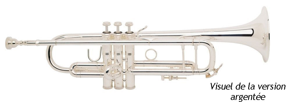 BACH STRADIVARIUS 180ML 43/25 TROMPETTE SIB ARGENTEE avec étui