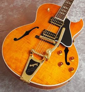 Gibson Memphis ES-195 Figured made 2013 Electric Guitar Free Shipping