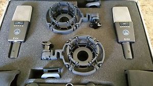 AKG C414 XLS ST Reference Multi-Pattern Condenser Microphone Matched Stereo Pair