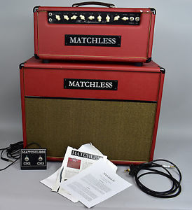 Matchless Independence 35 212 Half Stack Red Tube Guitar Amplifier w/FTSW