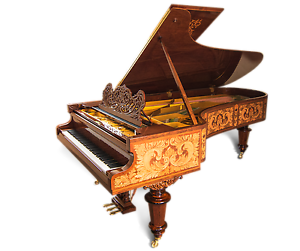 Bechstein Model E Concert Grand 9' Art-case. One-of-a-kind.