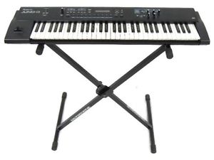 Roland JUNO-D 61 key synthesizer keyboard instrument with instrument stand Y2...
