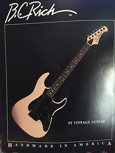 BC Rich Guitar made in USA  This guitar used in early 80s advertisements