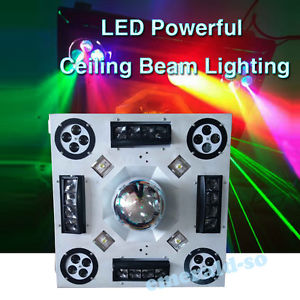 LED Powerful Ceiling Beam Lighting DMX512 DJ Bar KTV Pub Disco