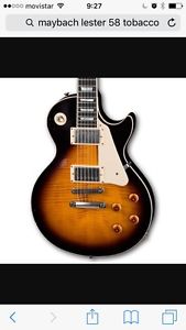 Guitarra Maybach Lester 58 Tobacco Sunburst New Look