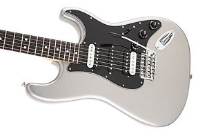 Fender Standard Stratocaster HSH [DISPLAY MODEL]  Ghost Silver Electric Guitar