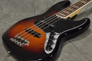Fender American Deluxe Jazz Bass Rose 3-Tone Sunburst Electric Bass Guitar