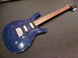 Tokai PR50T-Q SBL Electric Guitar Used See-through Blue Free Shipping from Japan