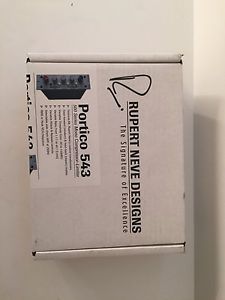 Rupert Neve Designs Portico 543 New !!  Fast Shipping !!!!