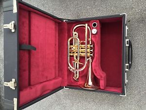 Catelinet HC-20 Rousseau Bb Cornet-#EX DEMO#Large Bore, Pro Level Instrument-