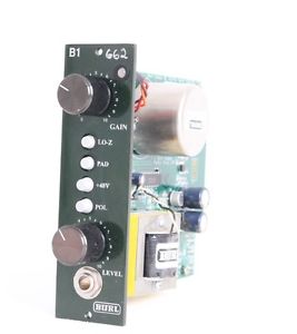 Burl Audio B1 500 Series Microphone Preamplifier Module - MINT -