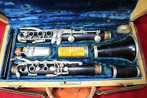 1930's Gustave Langenus (Hofinger?) Wood Clarinet