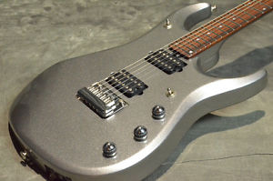 MUSIC MAN: Electric Guitar JP13-6ST Platinum Silver USED