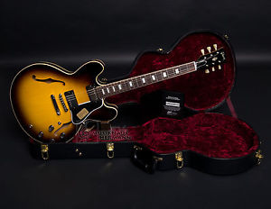 Gibson ES335 1963 Custom Shop Reissue Block Vintage Sunburst