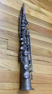 York GrandRapids Michigan  Soprano Saxophone , nothing missing, nice oldie!