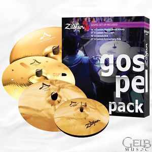 Zildjian Gospel Five Piece Cymbal Pack 14, 17, 18, 21 - AC0801G