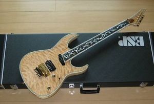 Unused Edwards E-CY-165CTM Electric Guitar Natural Rare Color