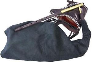 Scottish-made Uillean Bagpipes Practise Set, synthetic. Ideal Beginner's set.