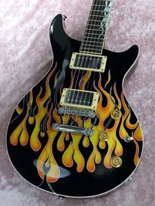 Baker B1 -Flame Graphics Electric Guitar Free Shipping