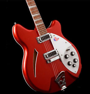 New Unplayed Rickenbacker 360, Ruby Red - BARGAIN - + Fender or Gibson strap