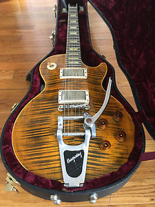 Gibson Joe Perry Boneyard Custom Shop Les Paul Green Tiger MINT!