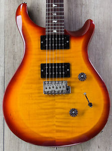 PRS Paul Reed Smith S2 Custom 24 Guitar, Dark Cherry Sunburst +Cable