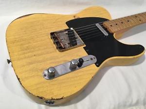 Relic Fender 52 Reissue RoadWorn Blackguard Telecaster Custom Shop Texas Special