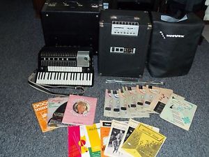 VINTAGE HOHNER ELECTRAVOX N ACCORDION / PACKAGE