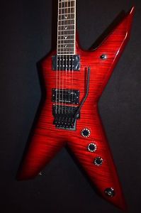 Dean Dimebag Rebel Flame Top Floyd Rose ML Electric Guitar - Free Shipping!