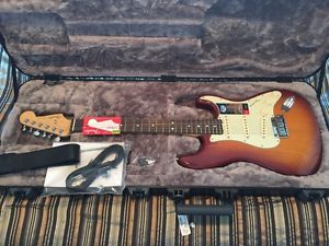 Fender American Elite Stratocaster ~ Tobacco Sunburst NOS cond w/ Candy!  MINT!!
