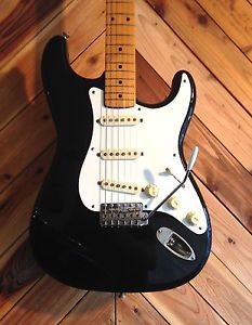 RARE 1984 JV FENDER JAPAN STRATOCASTER ST57-65 BLACKIE