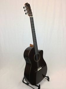 Cordoba Fusion Series 14 Rose Rosewood Nylon String Classical Guitar w/ Gig Bag
