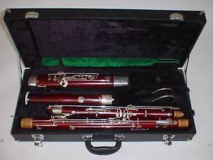 Hunter C Bassoon with Modified Heckel Key System & Silver Plated Keys w/ Case