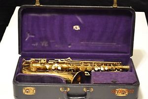 1941 Conn 6M VIII ~ Naked Lady Alto Saxophone with case