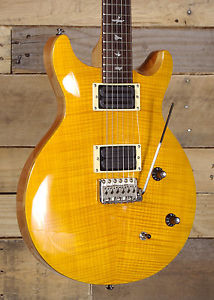 PRS Santana SE Electric Guitar Yellow Finish Dimarzio X2N Pickups w/ Gig bag
