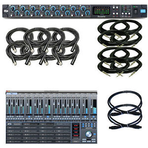 Focusrite Saffire Pro 40 Octopre Dynamic 16-CH Recording Interface Cables