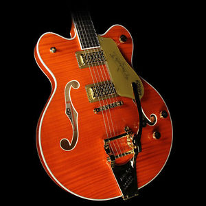 Gretsch G6620TFM Players Edition Nashville Electric Guitar Bigsby Orange Stain