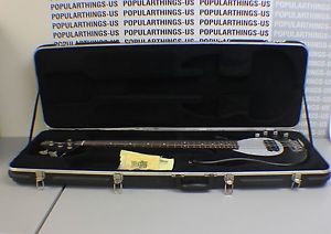 Ernie Ball Black/Silver Music Man Sub Sterling 4 String Bass Guitar
