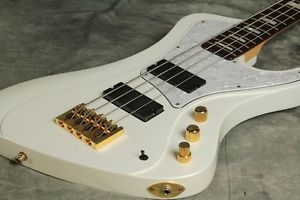 ESP STREAM Snow White Electric Bass Guitar Free Shipping