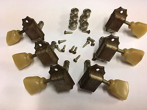 VINTAGE 1959 KLUSON DELUXE TUNERS FOR 1959 GIBSON LES PAUL ES-335 SINGLE LINE