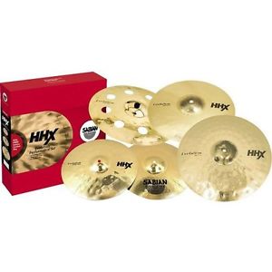 Sabian 15005XEB-NB HHX Evolution Performance Cymbal Set without Bag