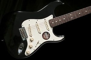 Fender American Standard Stratocaster RW Black w/ Fender hard case