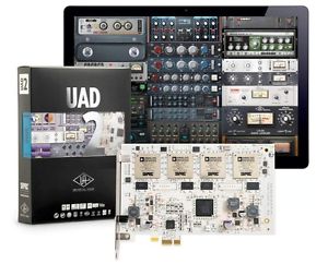 UAD 2 QUAD CORE-PCIE WITH 24 MOST POPULAR PLUG INS-