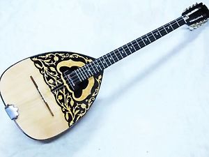 RIZOS :: GREEK ACOUSTIC  BOUZOUKI  WITH PICK UP  AND TRUSS ROD  NEW !!!!!!!!!!