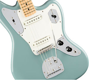 Fender American Pro Jaguar  Electric Guitar Maple Fingerboard SONIC GREY