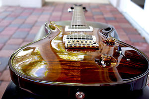 Paul Reed Smith Custom 22 Quilt 10 Top Pattern Black Gold Burst, USA Brand NEW!