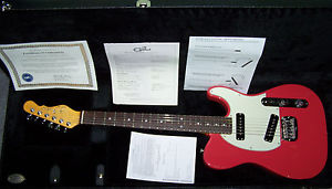 G&L USA ASAT Special by Leo Fender, Nitro Fiesta Red finish w/G&G case