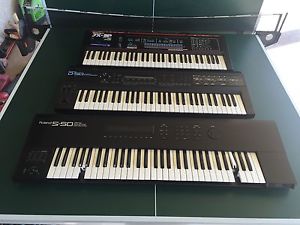 ROLAND D-50 61-Key Digital Linear Synthesizer Keyboard AS-IS for Repair