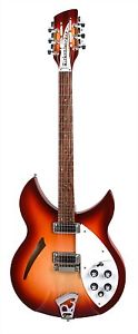 Rickenbacker 330/12 FG Fireglo RETOURE - inkl. Koffer