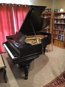 Steinway Grand Piano 1902 Model A II, Victorian style (ice cream cone legs)